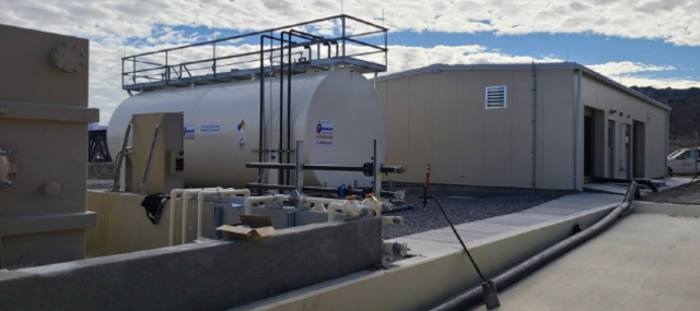 Ethanol Storage Tank Carbon Amendment Building MW-20 Bench November 2021